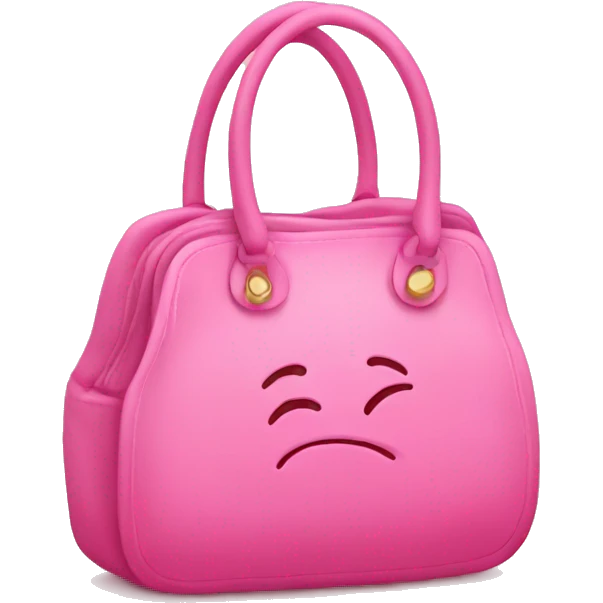pink cute bag emoji