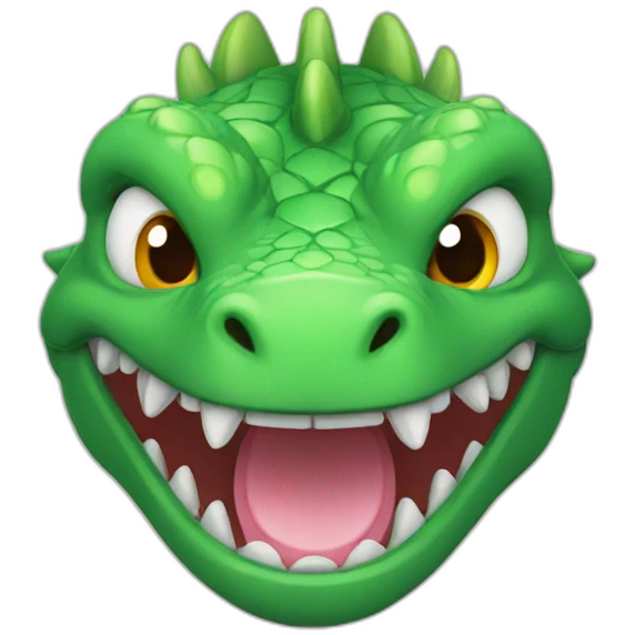 smiling dragon emoji