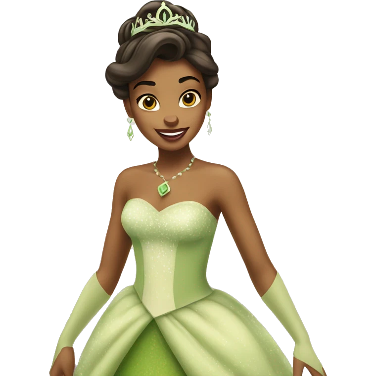 Princess Tiana  emoji