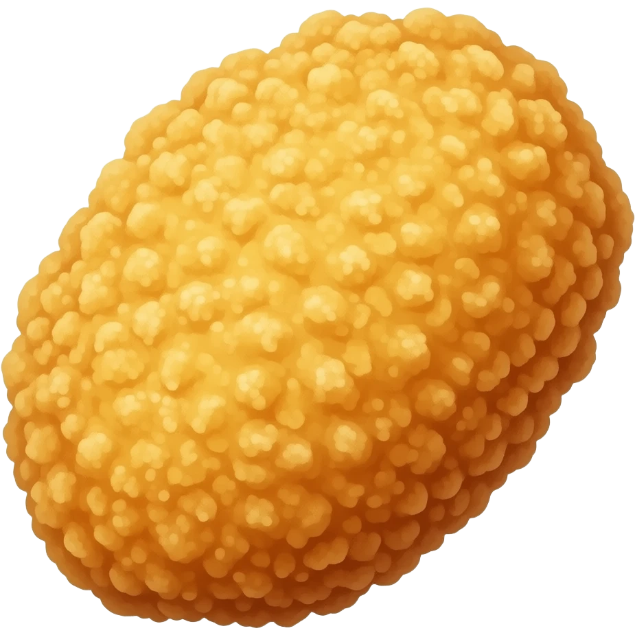 Chicken nugget emoji