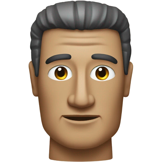 Moai elon musk emoji
