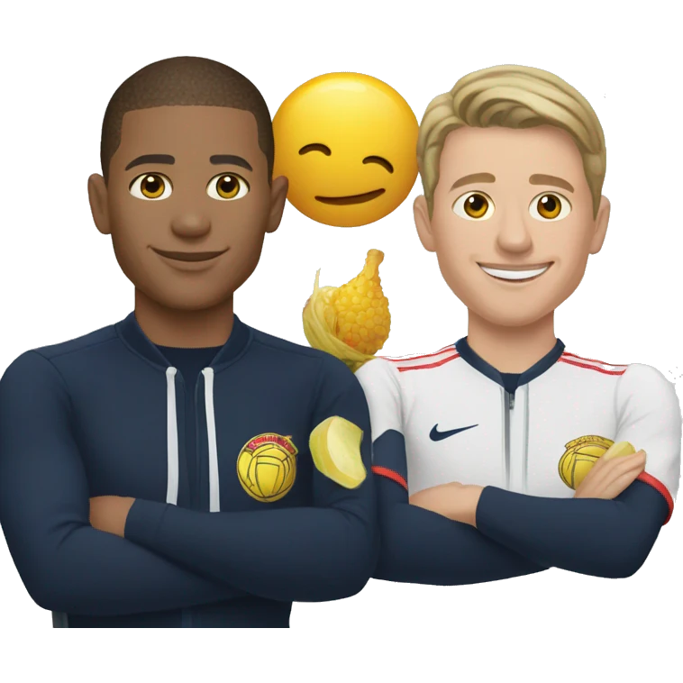 Mbappé et vinicuis emoji