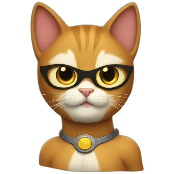 Super power cat emoji