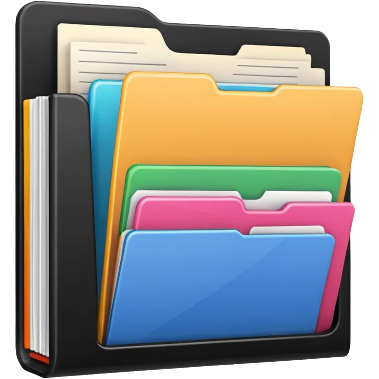 mac os mixed documents rainbow emoji