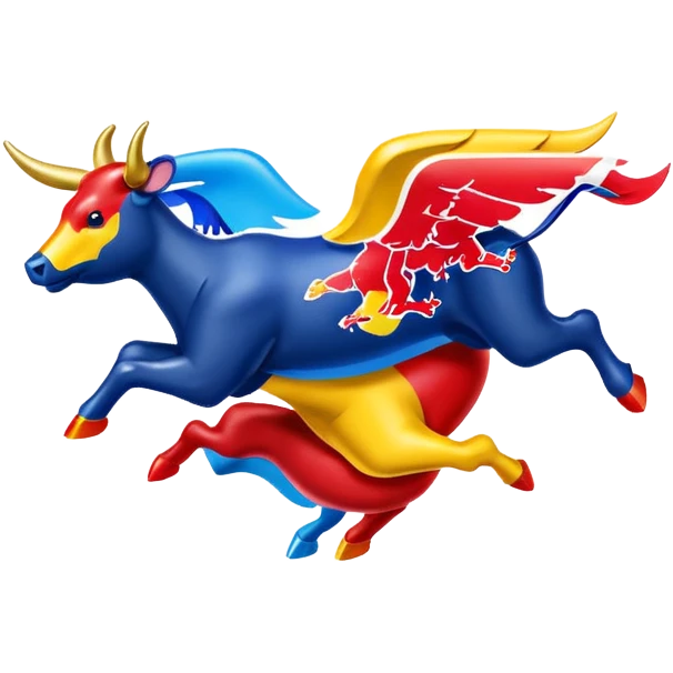 Fait moi un logo redbull emoji