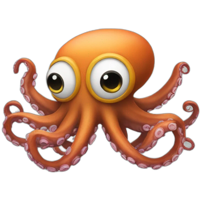 body octopus with head minion emoji