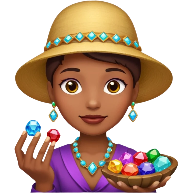 Gem seller emoji