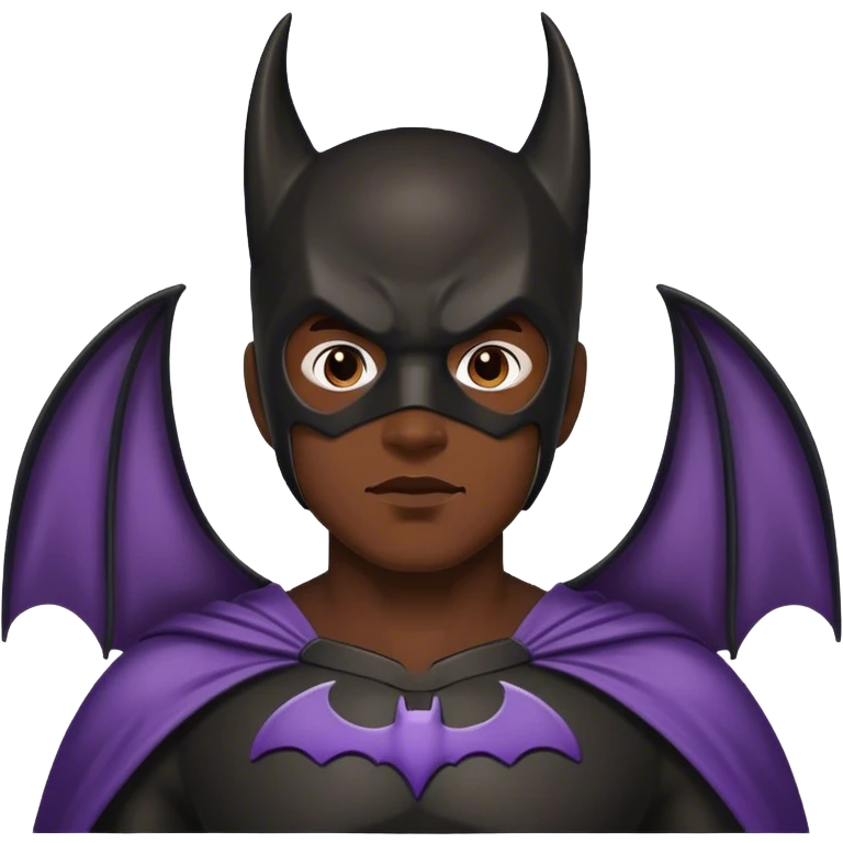 Bat man emoji