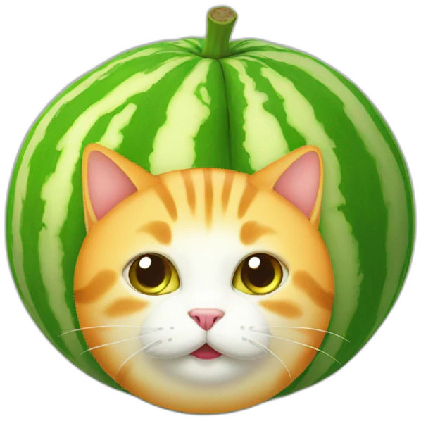 melon cat emoji