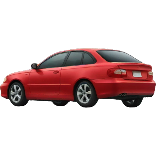 Red car emoji