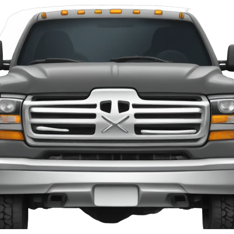 Lifted truck emoji