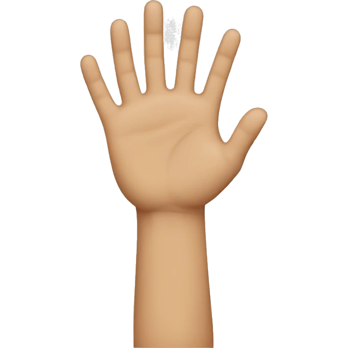 mano a la derecha emoji