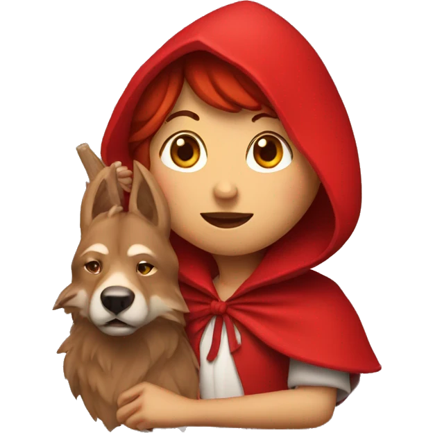 red ridding hood emoji