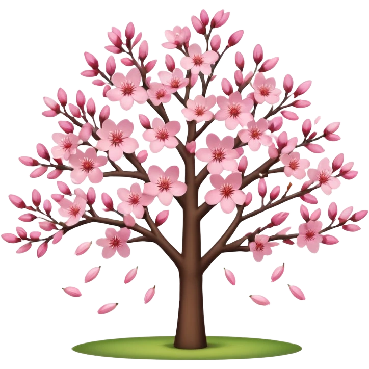 Cherry blossom tree emoji