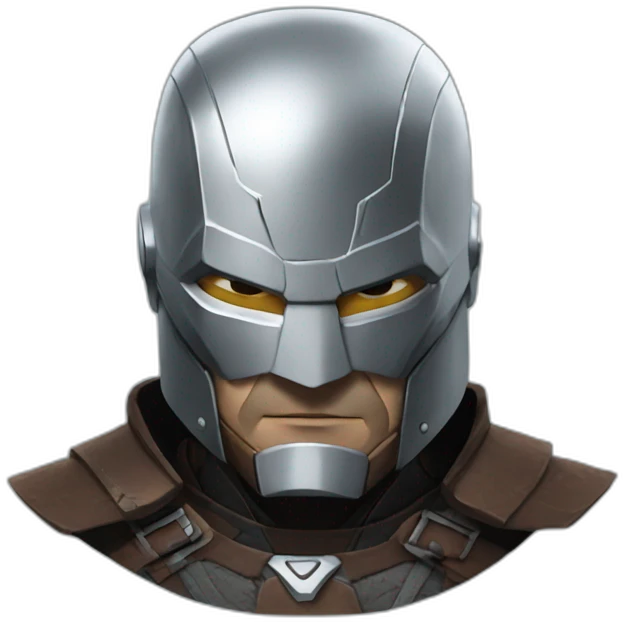 Witcher in iron man mask emoji