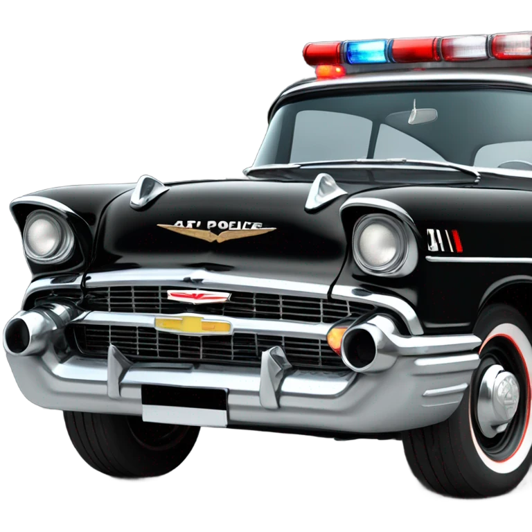 Satan’s 1957 Chevy police car emoji