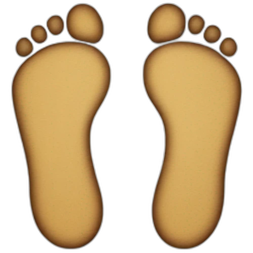footprint emoji