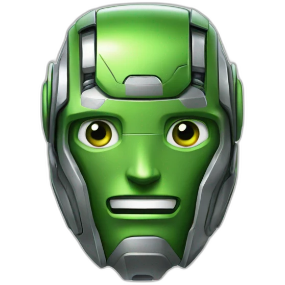 Green300-dependant-robot-animated-face emoji