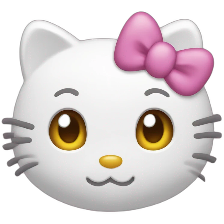 Hello kitty emoji
