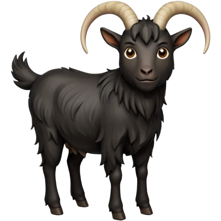black goat emoji