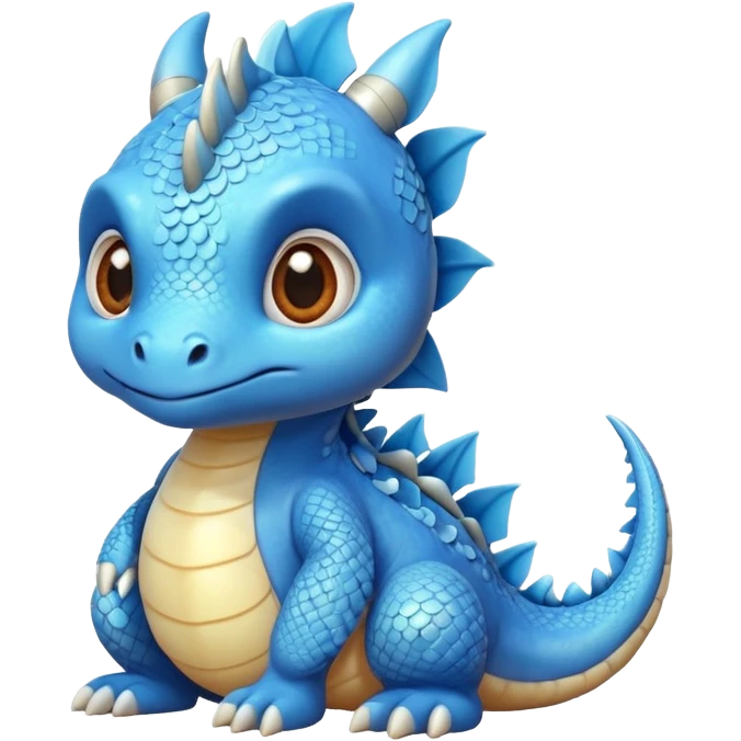 fat choncc baby blue dragon emoji