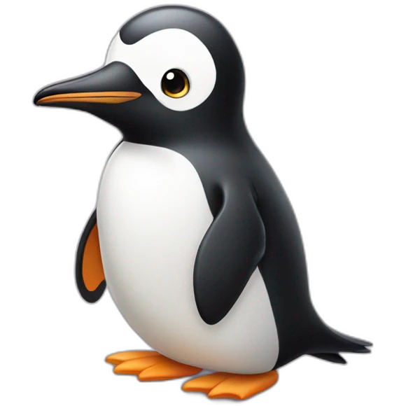 Pingüino kawaii emoji