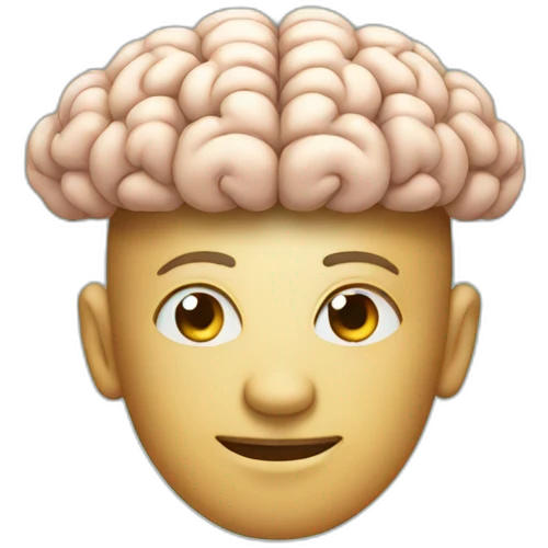 Brain castle emoji