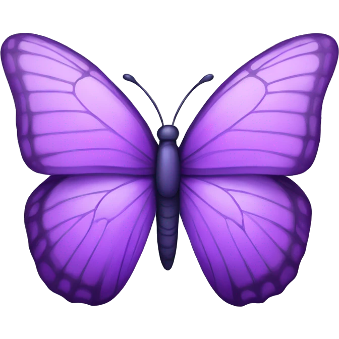 purple butterfly emoji