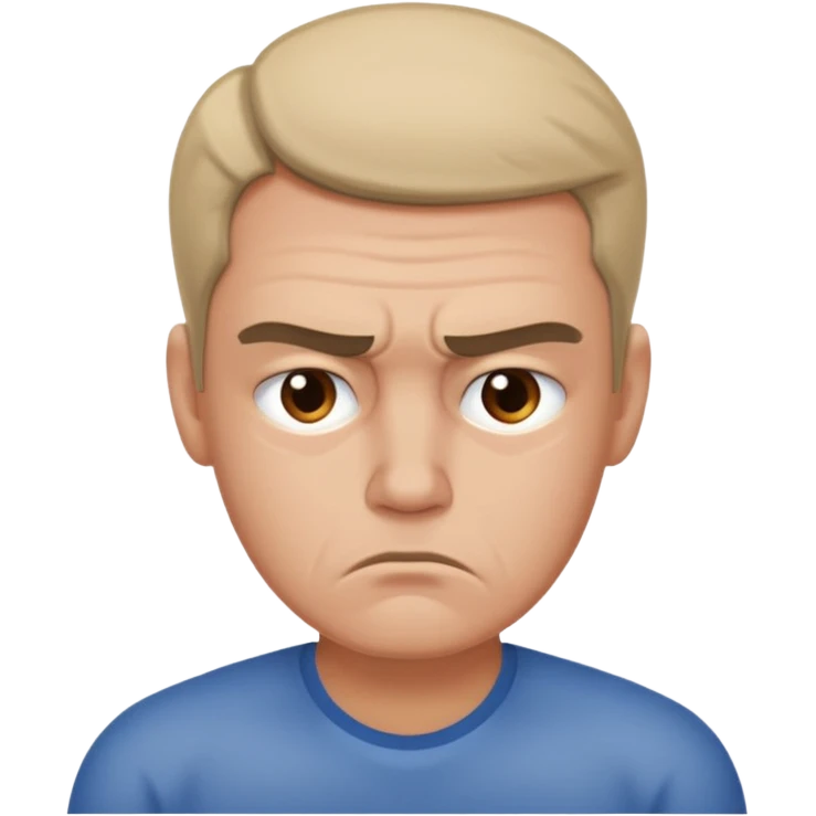 Person feeling disappointed emoji