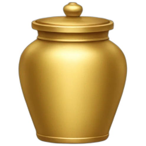 gold jar emoji