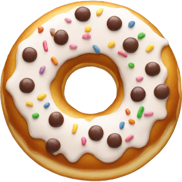 Random frosting donut emoji