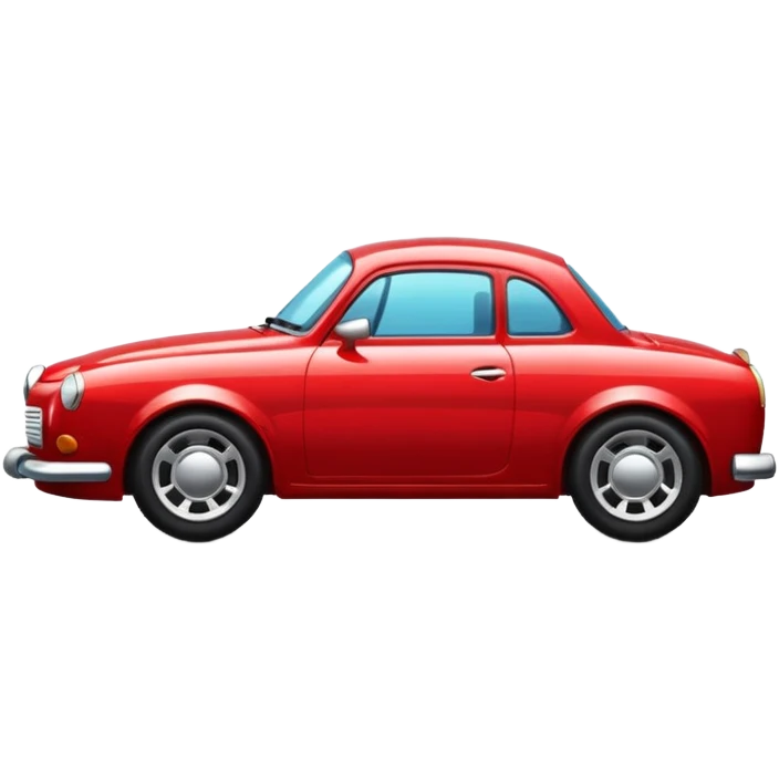 a red car emoji