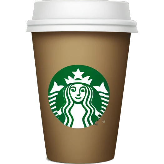starbucks coffee cup emoji