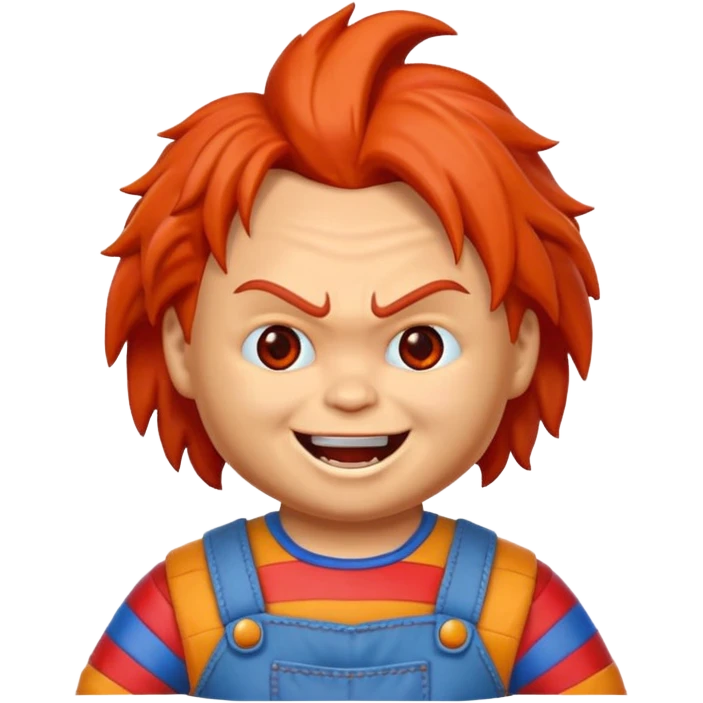 Un emojin de chuky emoji