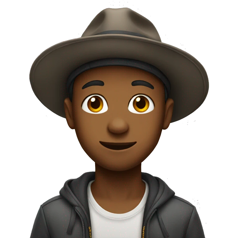 boy in a hat emoji