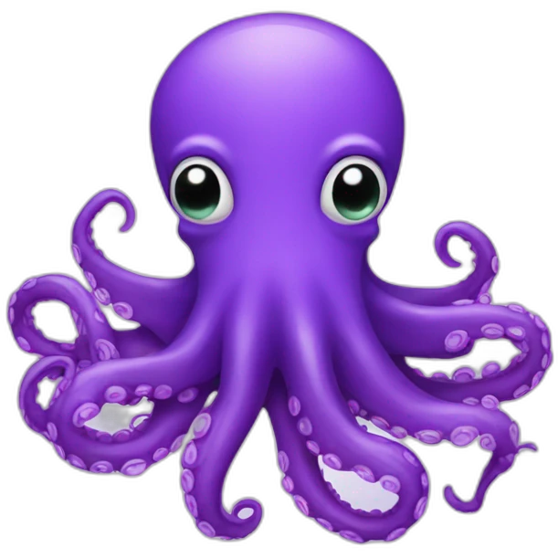 purple octopus emoji