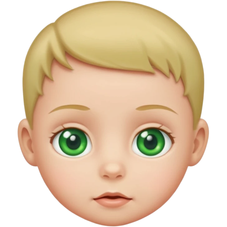 green eye baby emoji