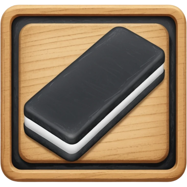 Chalkboard eraser emoji