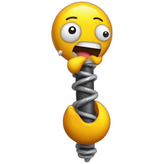 shock absorber bouncing emoji