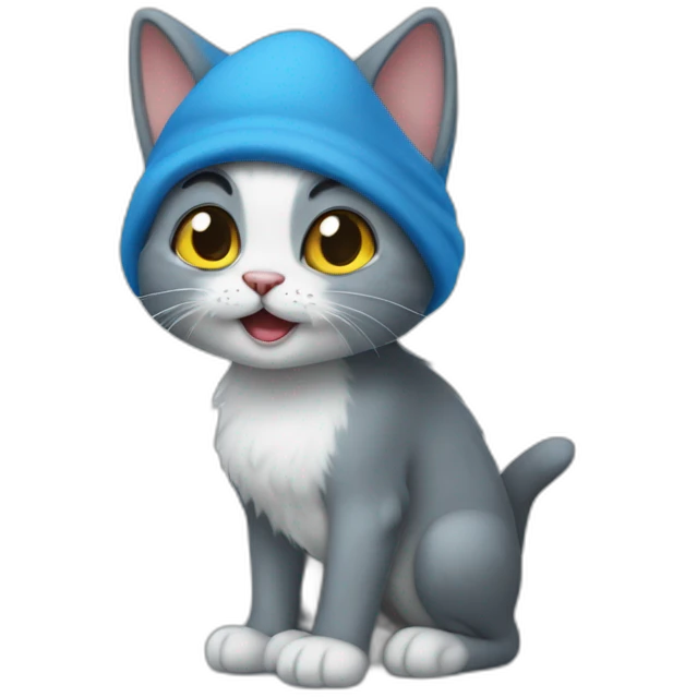 Smurf Cat emoji