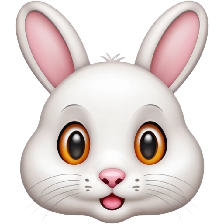 Сделай bwaa rabbit emoji (тупой) emoji