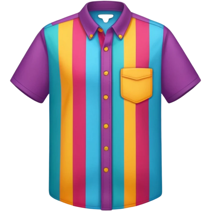 colourful shirt emoji