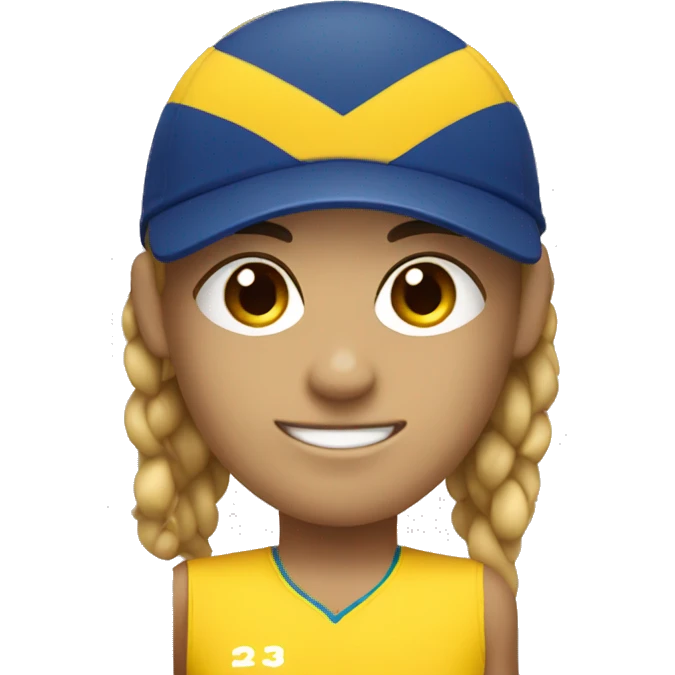 Beach volleyball player emoji