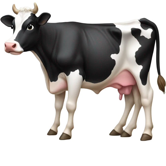 pregnant cow emoji