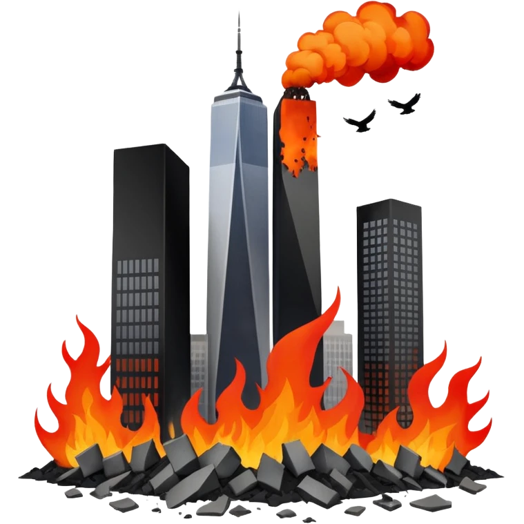 World Trade Center 9/11 emoji