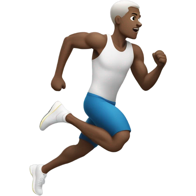 running emoji