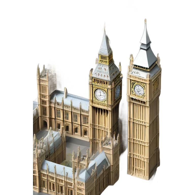 London houses of parliament emoji