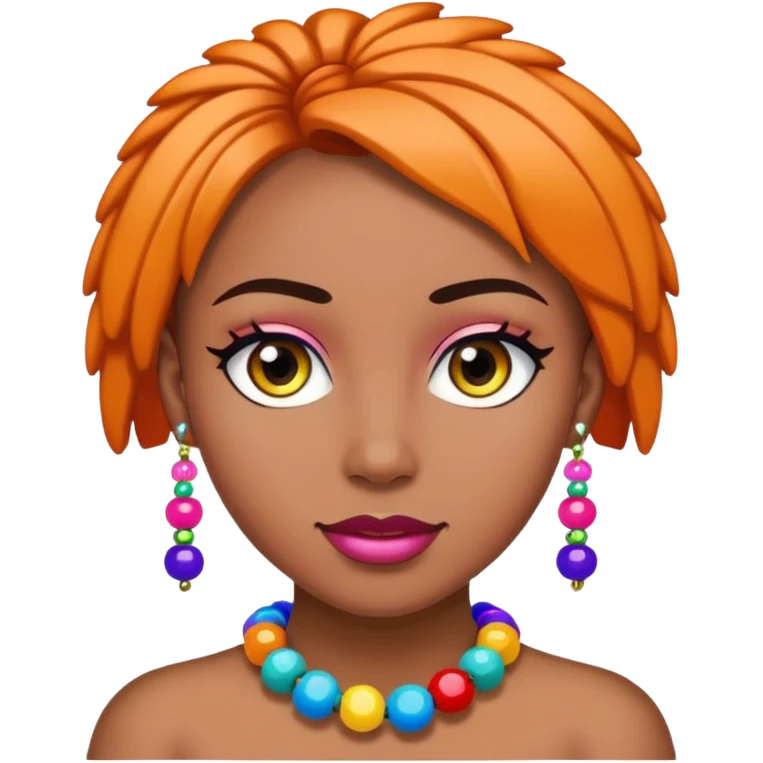 Raver wearing kandi emoji