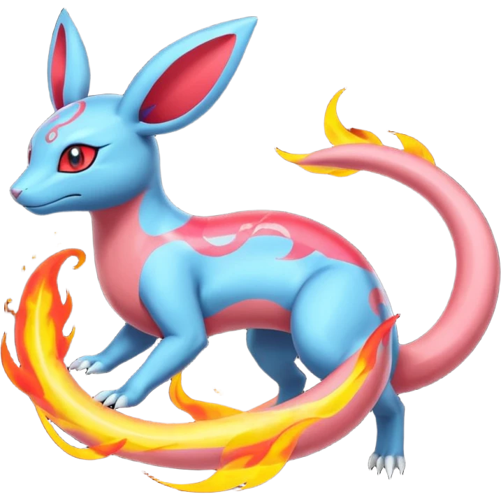 Salandit-Salamence-Sylveon-Umbreon-fusion-Pokémon-hybrid-creature  emoji