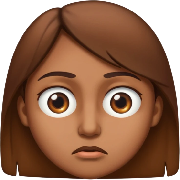 face side eye looking a little disgusted emoji